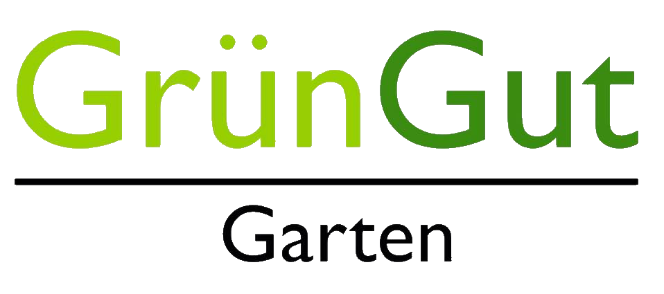 GrünGut Garten Logo für Gartenpflege